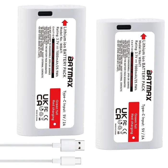 Batterie de chargement Batmax USB-C pour caméra Cam Pro et Duo Cam Doorbell WYZE Cam Pro