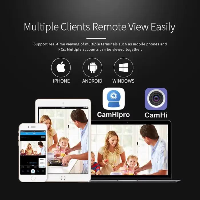 Caméra dôme WiFi JIENUO 5MP haute définition avec détection de mouvement pour sécurité intérieure et extérieure résistante aux intempéries à offrir pour maison, entreprise ou terrain de jeux